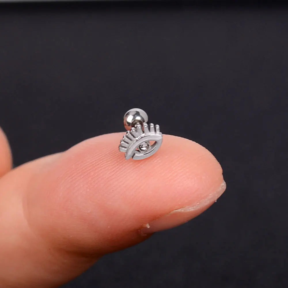 Mini Charm Piercing Stud Earring