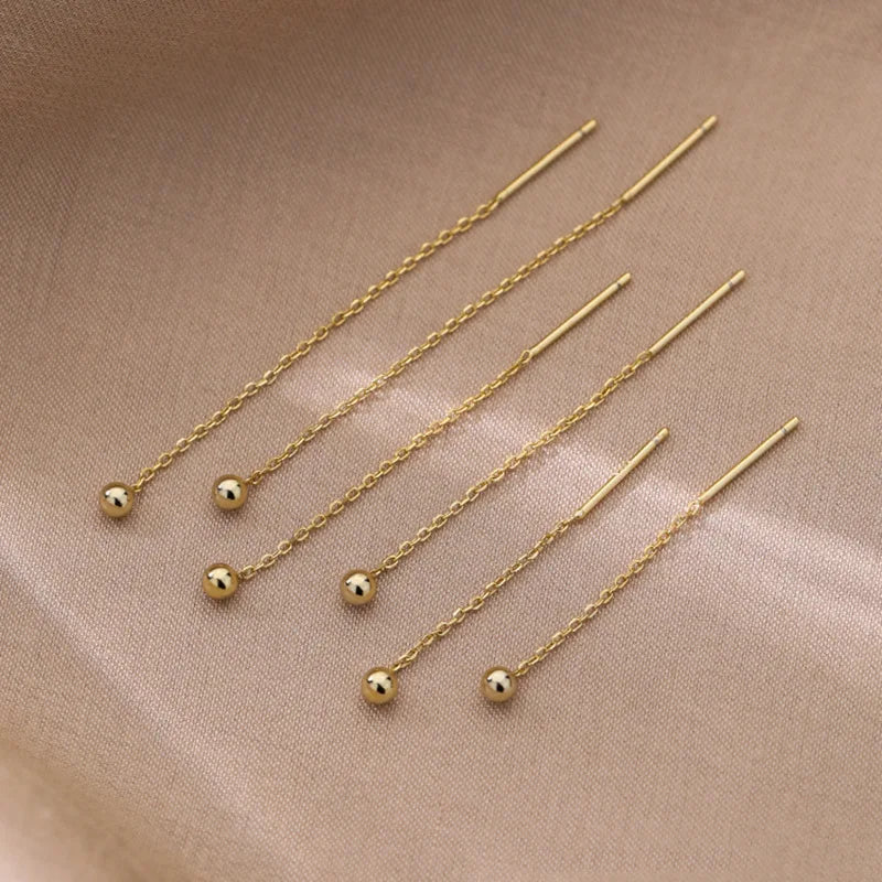 Linéa Minimalist Tassel Earrings