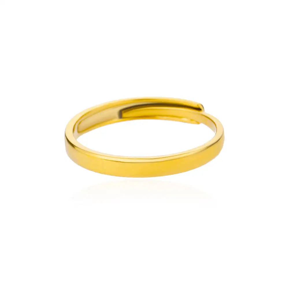 Stainless Steel Gold Rings Set