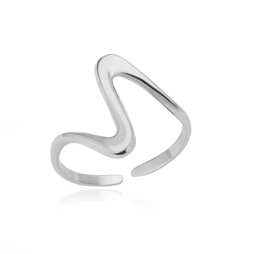 Stainless Steel Gold Rings Set