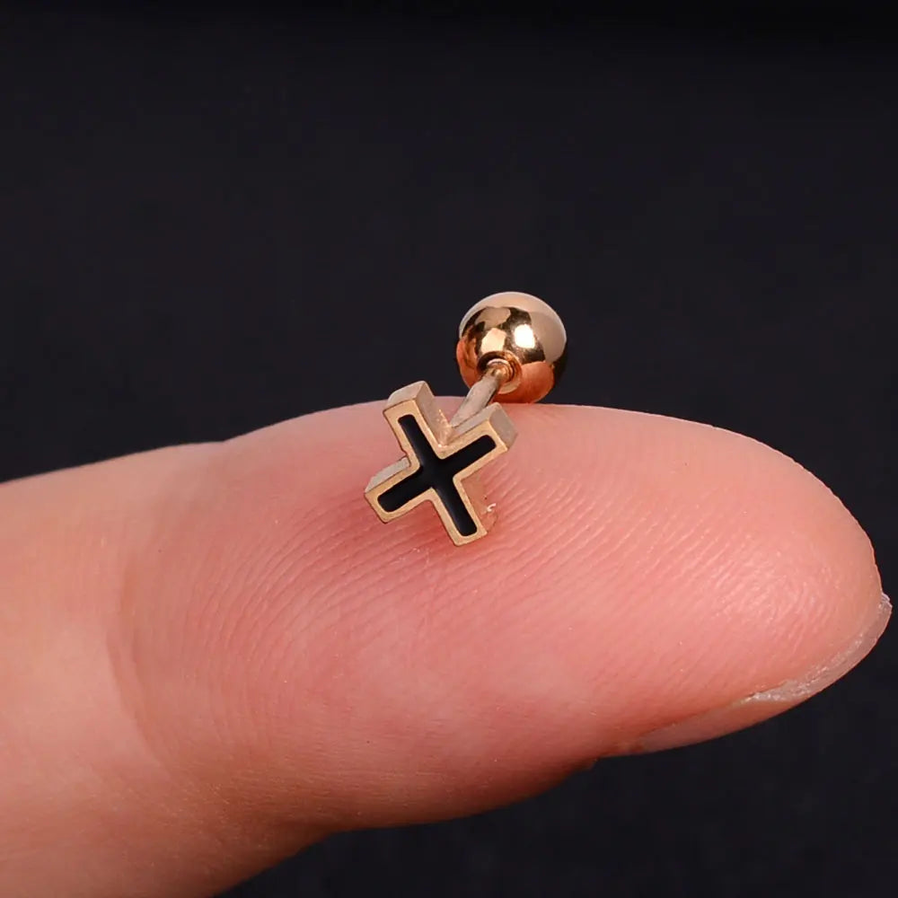 Mini Charm Piercing Stud Earring