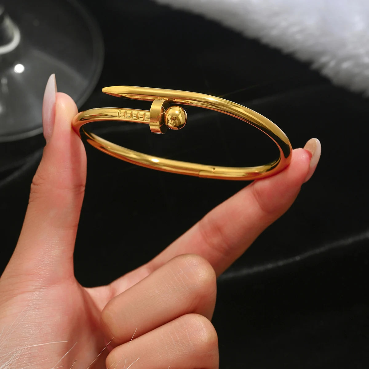 Luxe Fortune Bangle Set Bracelet