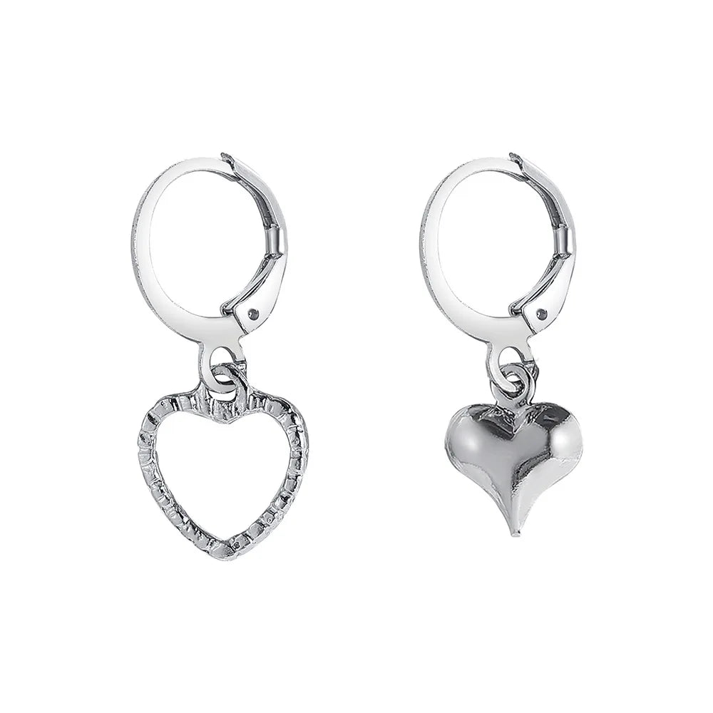 Crystal Bow Charm Earrings