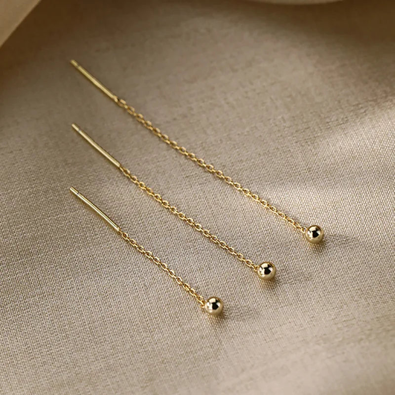 Linéa Minimalist Tassel Earrings