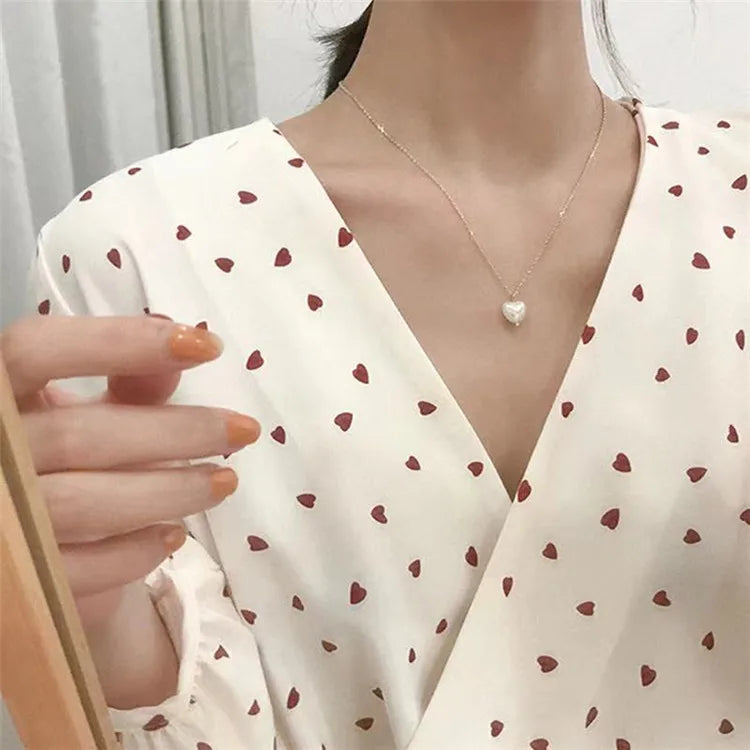 Elegant Double Layer Butterfly Necklace