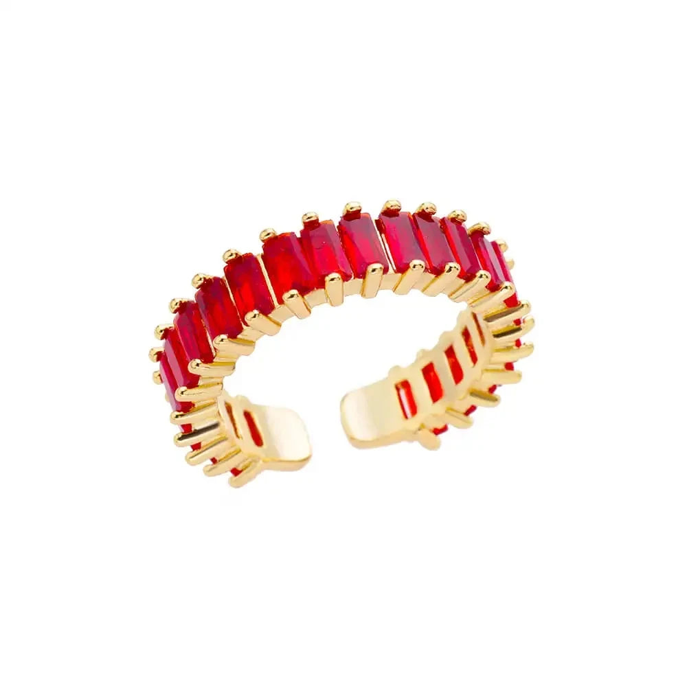 Stainless Steel Gold Rings Set