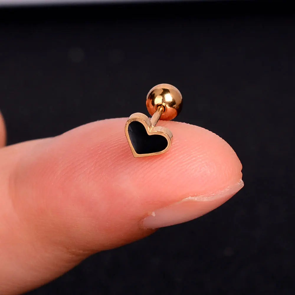 Mini Charm Piercing Stud Earring