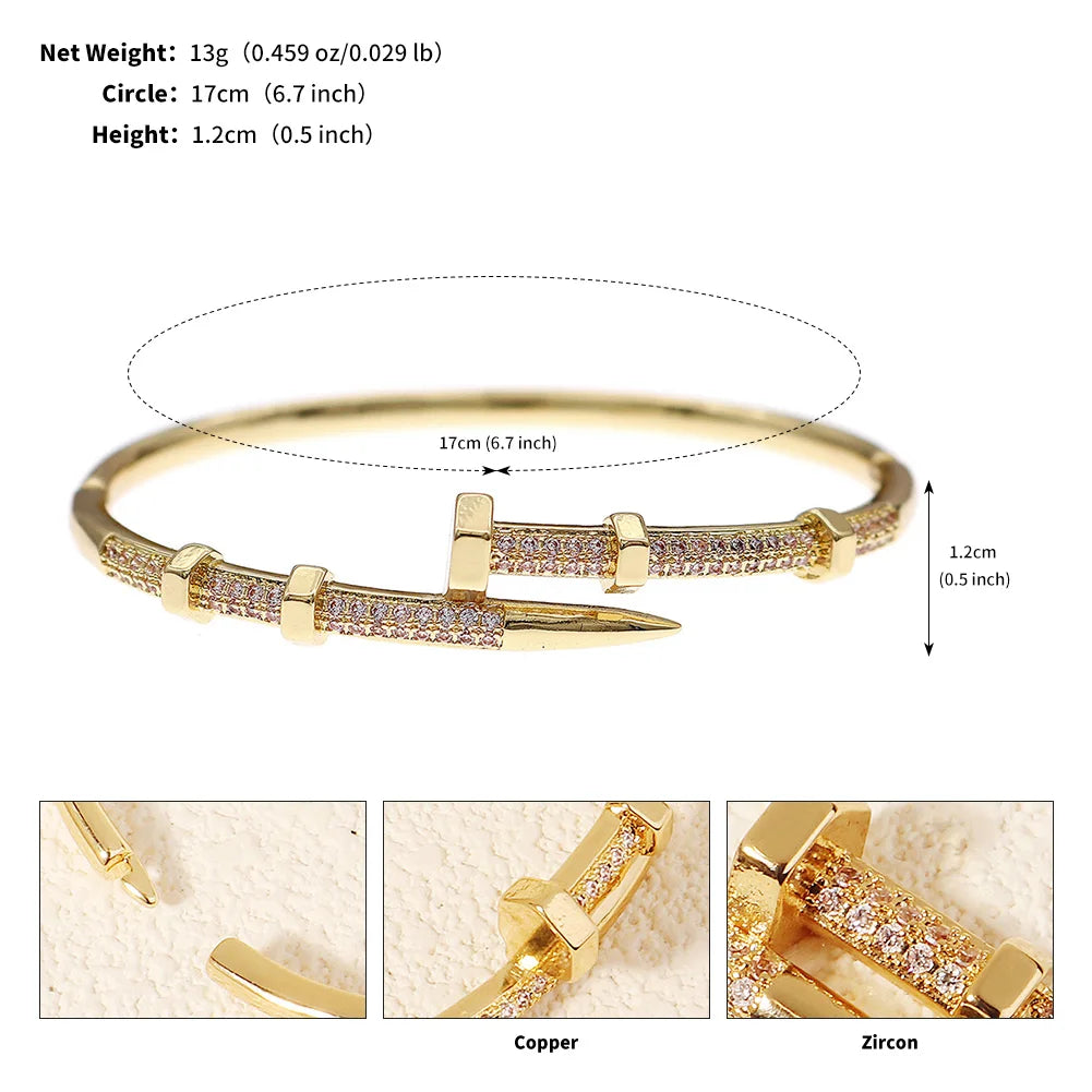 Eterna Nail Luxe Bangle Bracelet