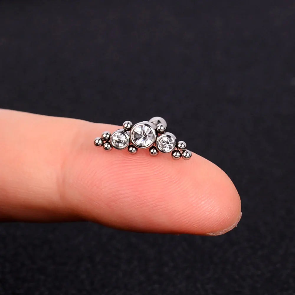 Mini Charm Piercing Stud Earring