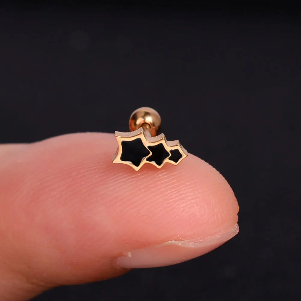 Mini Charm Piercing Stud Earring