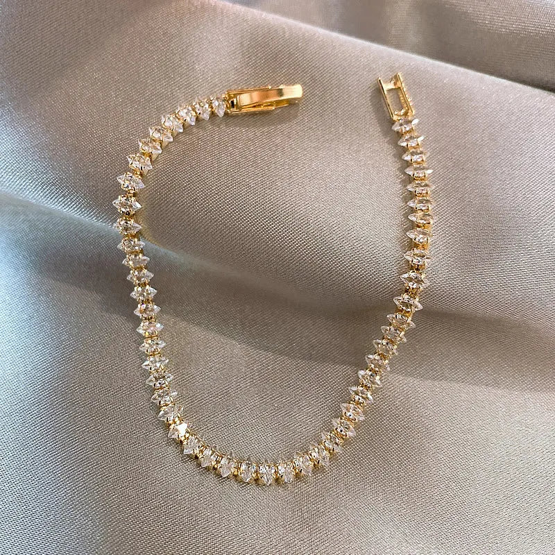 Aurora Luxe Crystal Tennis Bracelet