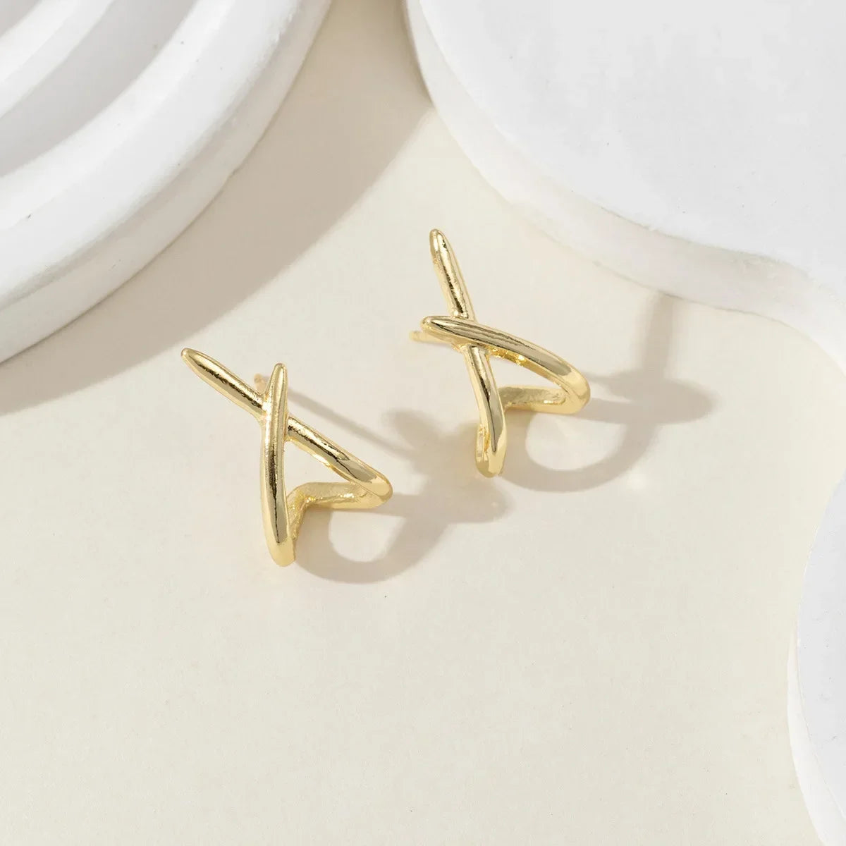 Cross Elegance Earrings