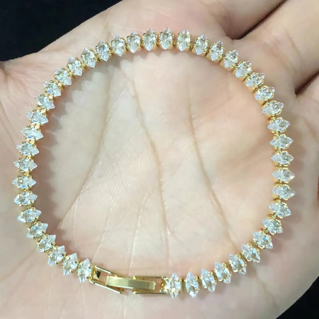 Aurora Luxe Crystal Tennis Bracelet