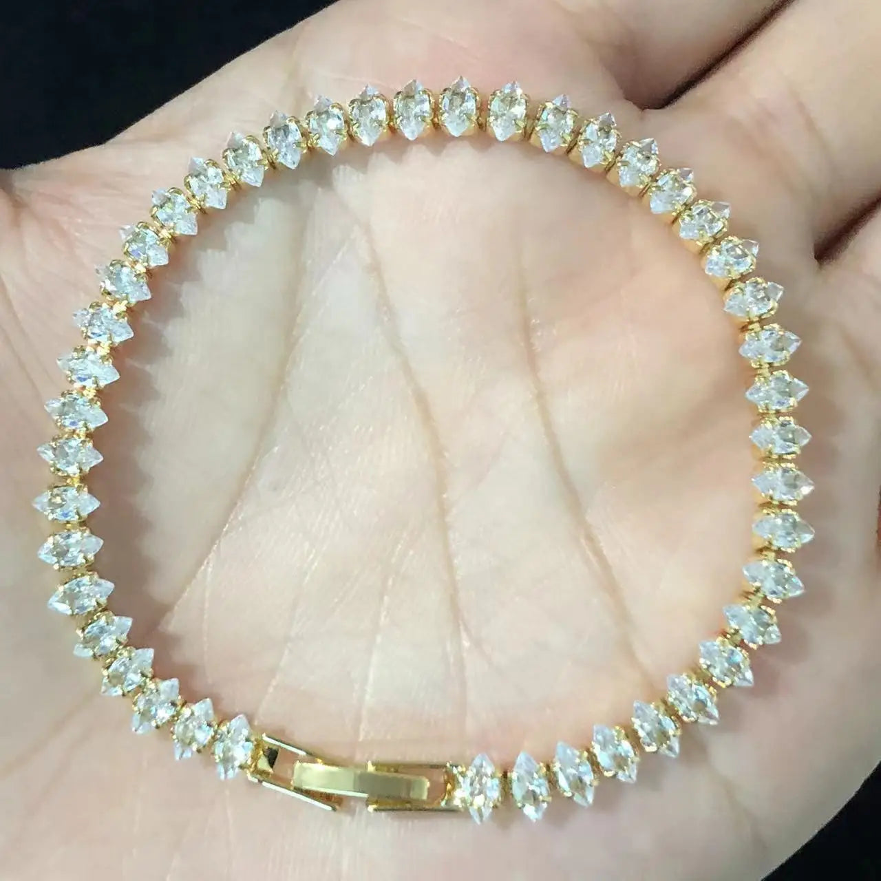 Aurora Luxe Crystal Tennis Bracelet