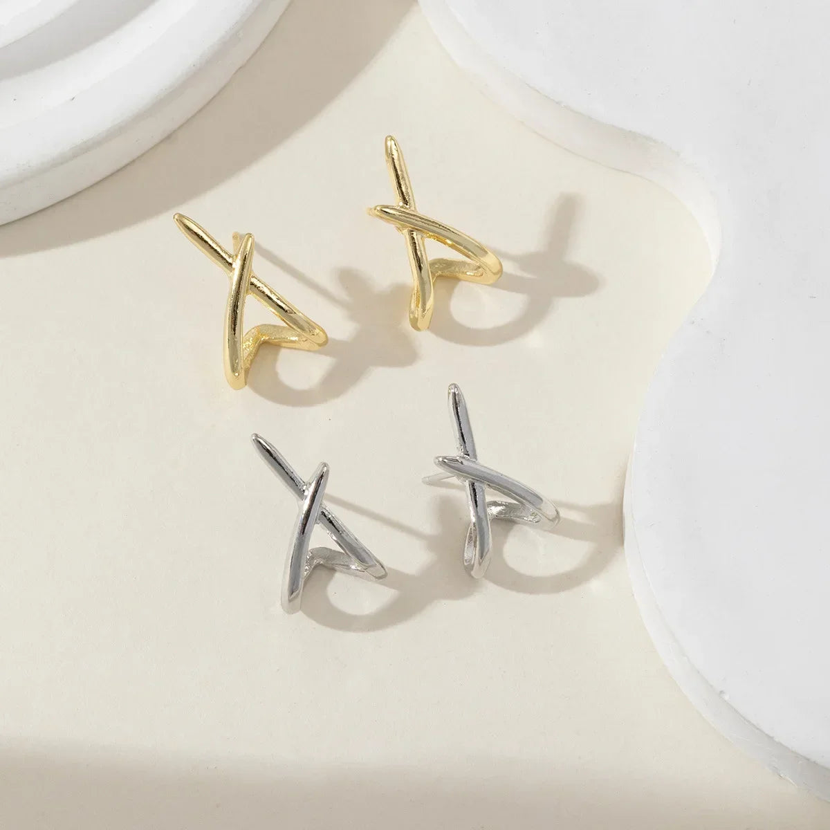 Cross Elegance Earrings