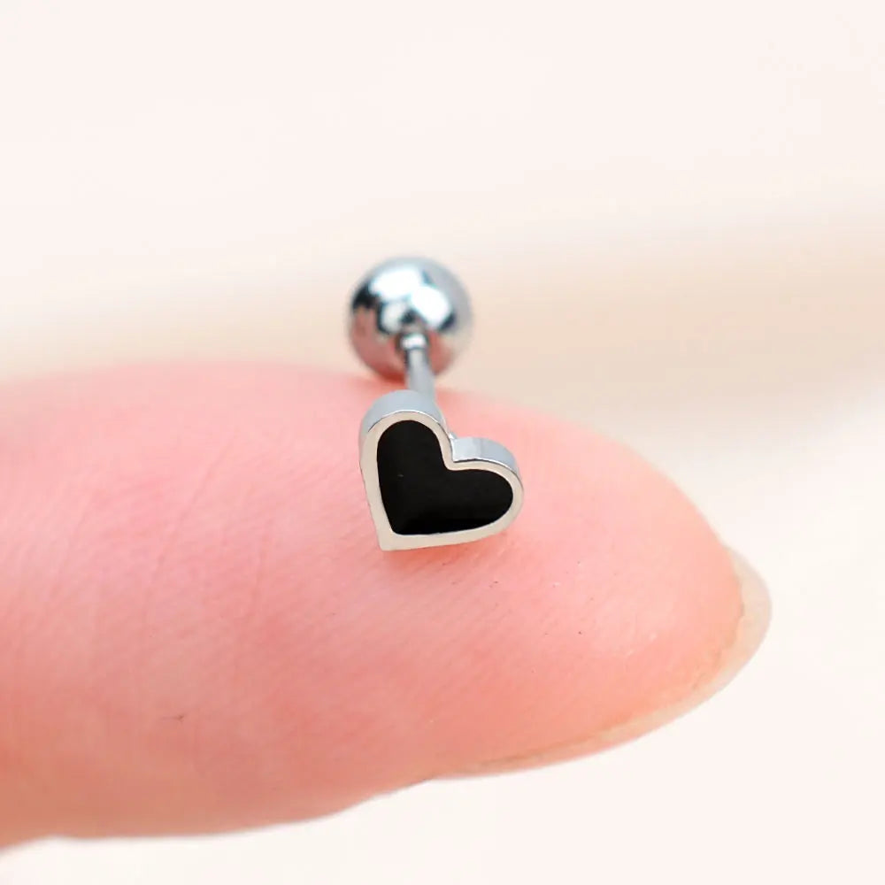 Mini Charm Piercing Stud Earring