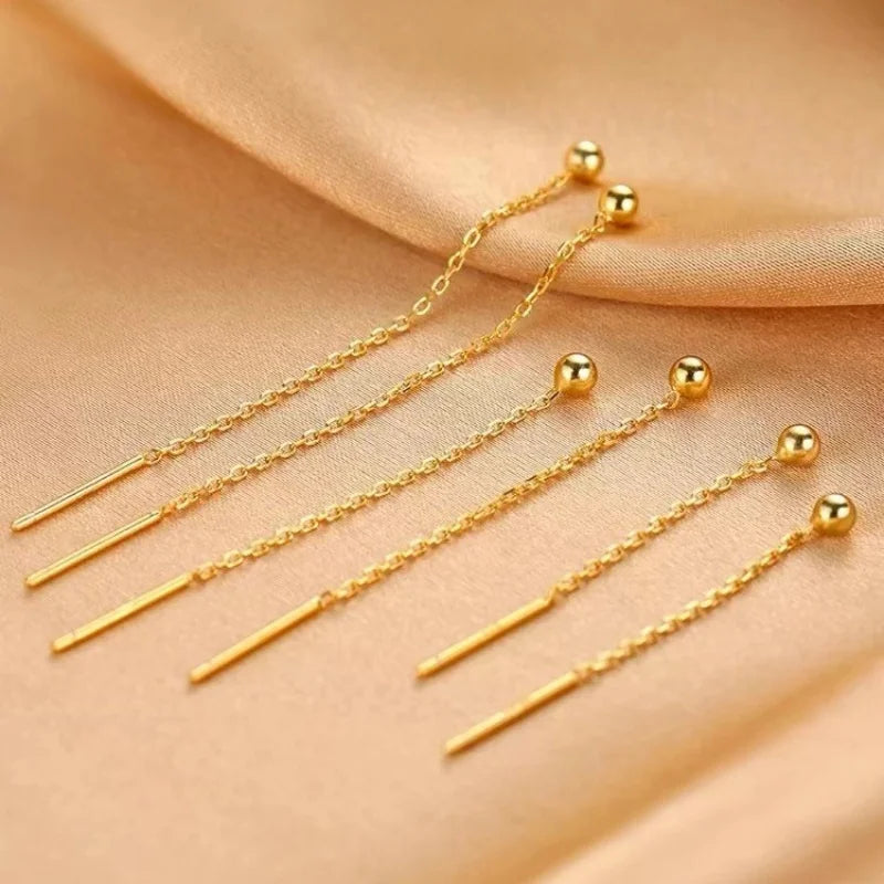 Linéa Minimalist Tassel Earrings