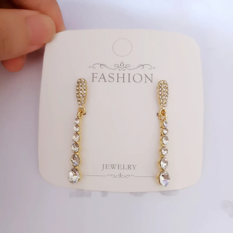 Ethereal Heart Tassel Earrings