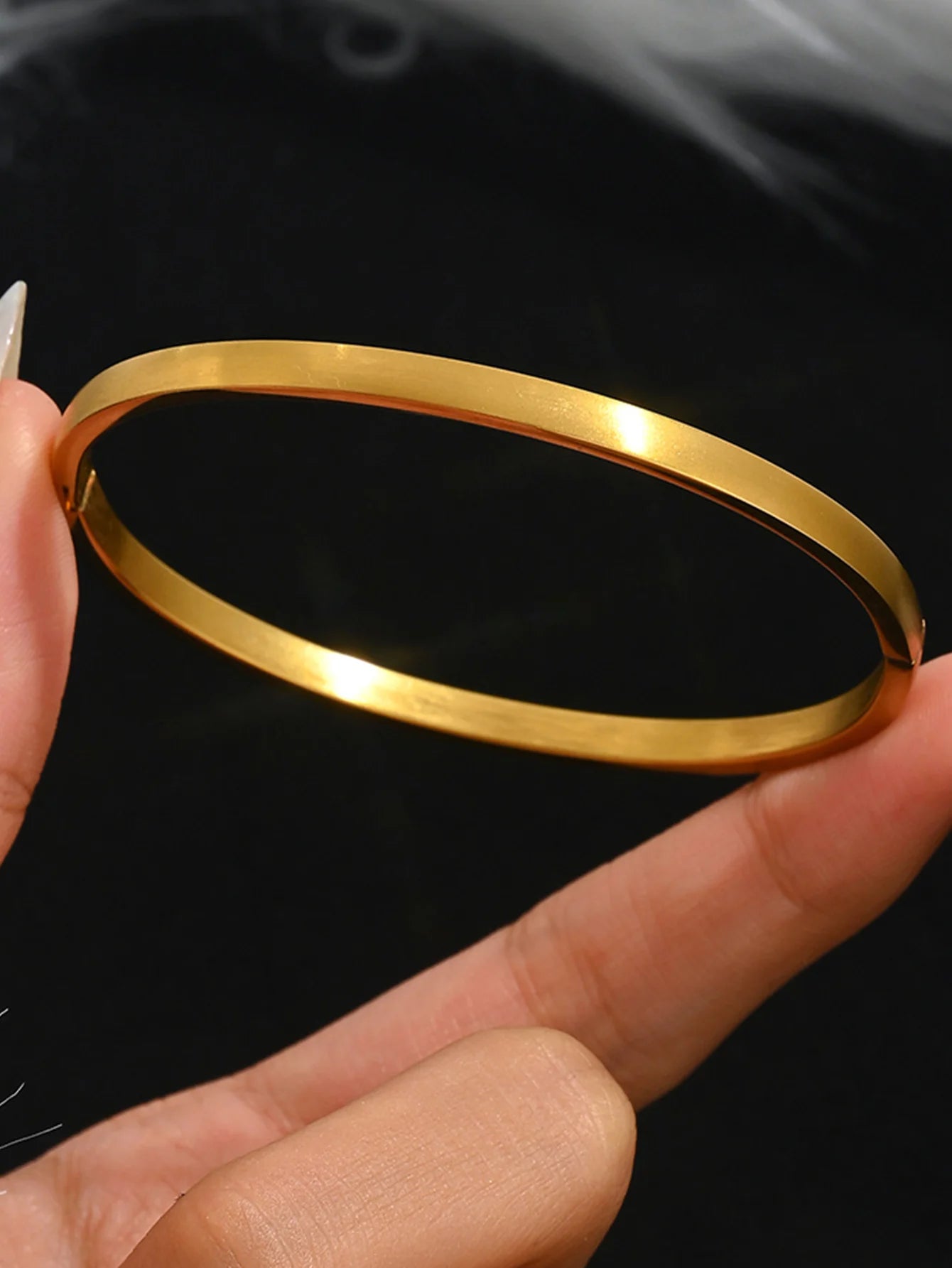 Fortune Luxe Clover Bangle Set Bracelet
