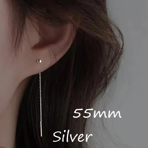 Linéa Minimalist Tassel Earrings