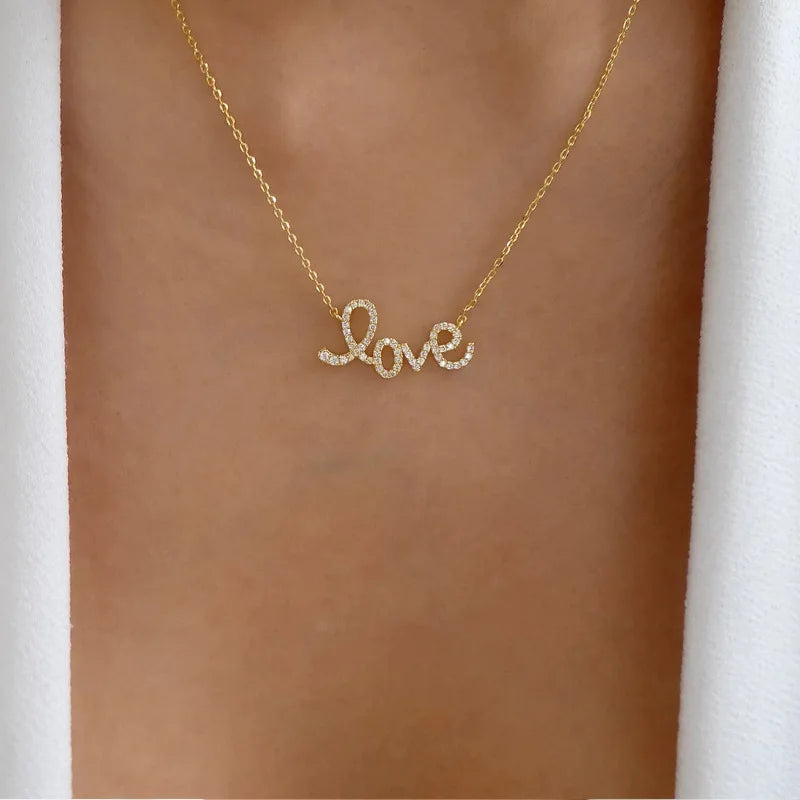 Gold Multi-Layer Pendant Necklace Set for Women