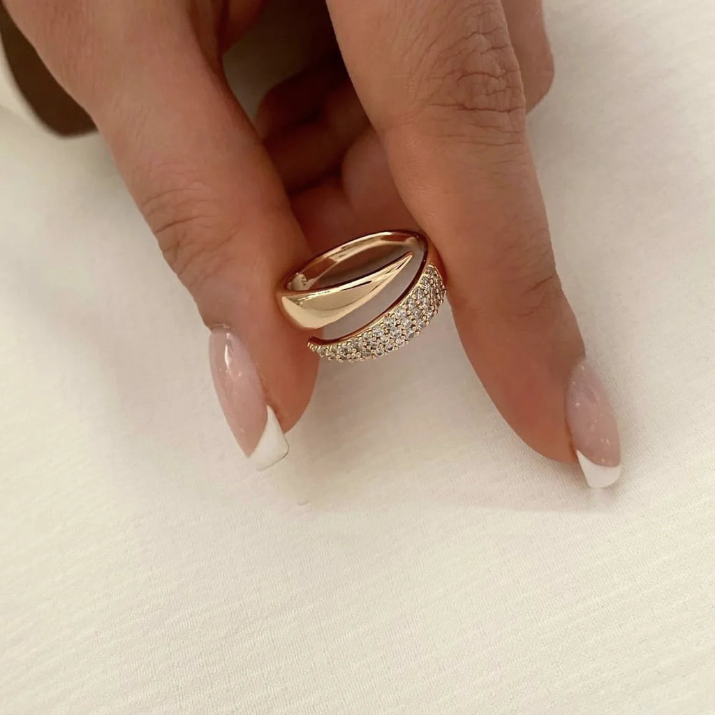 18K Gold Plated Stainless Steel Rings