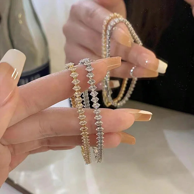 Aurora Luxe Crystal Tennis Bracelet