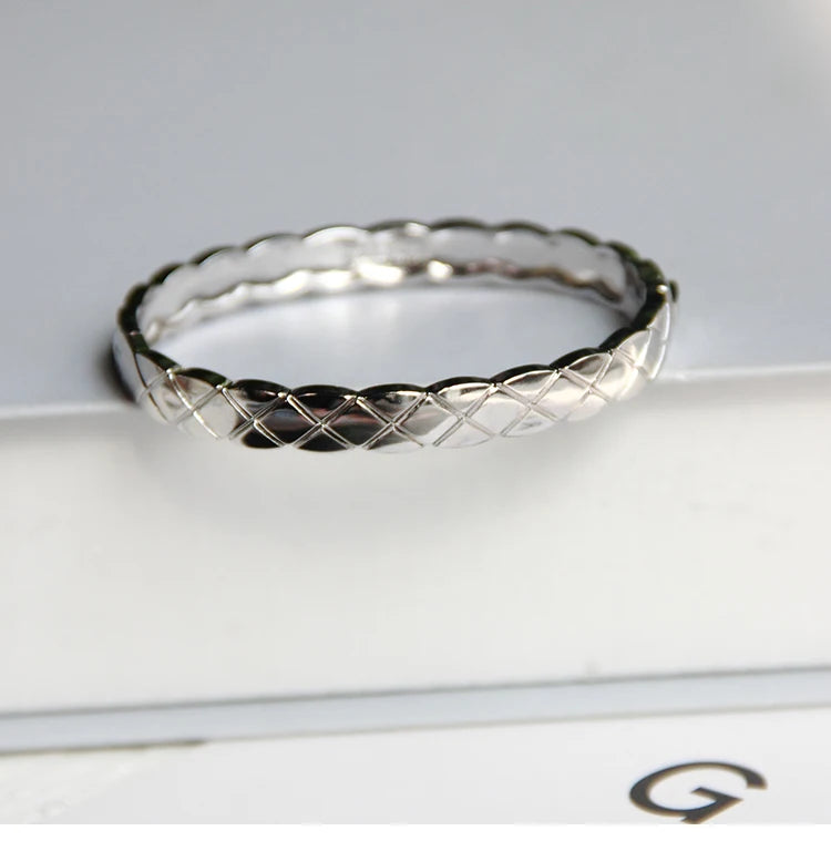 Radiance Knot Zircon Cuff Bracelet
