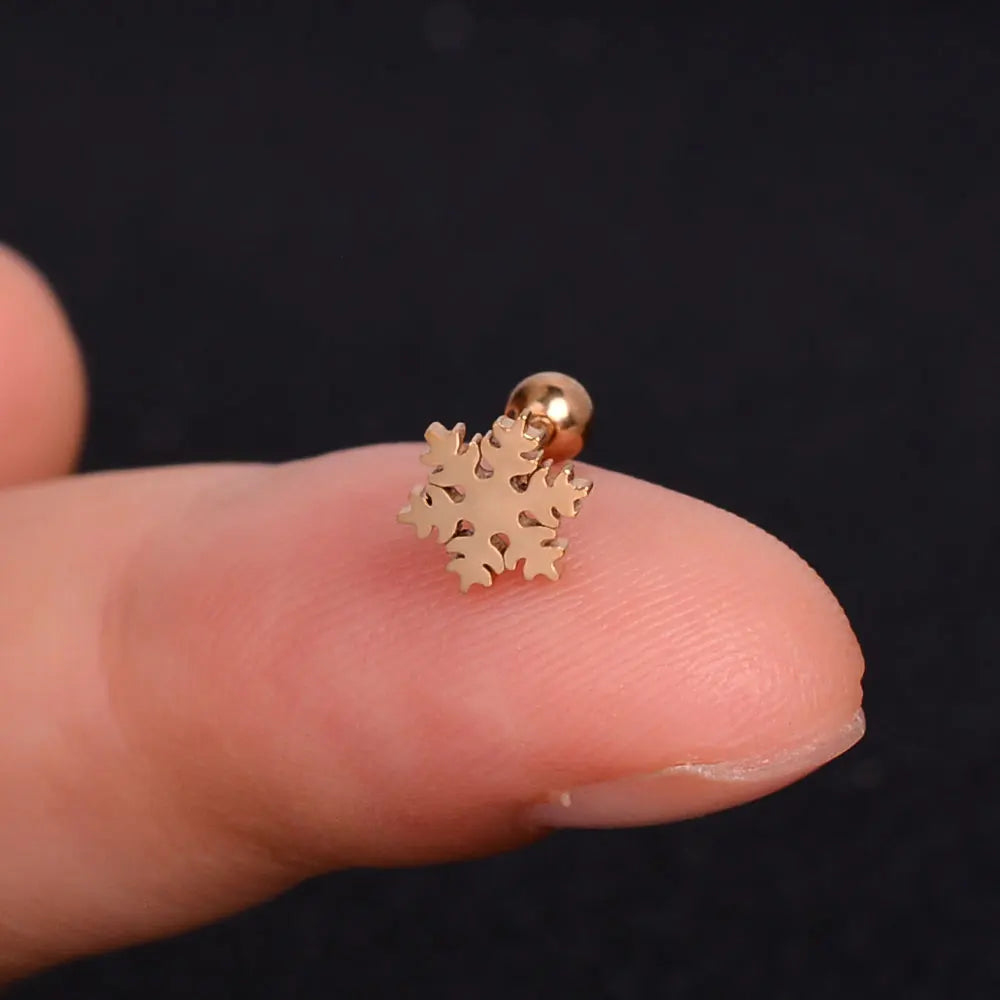 Mini Charm Piercing Stud Earring