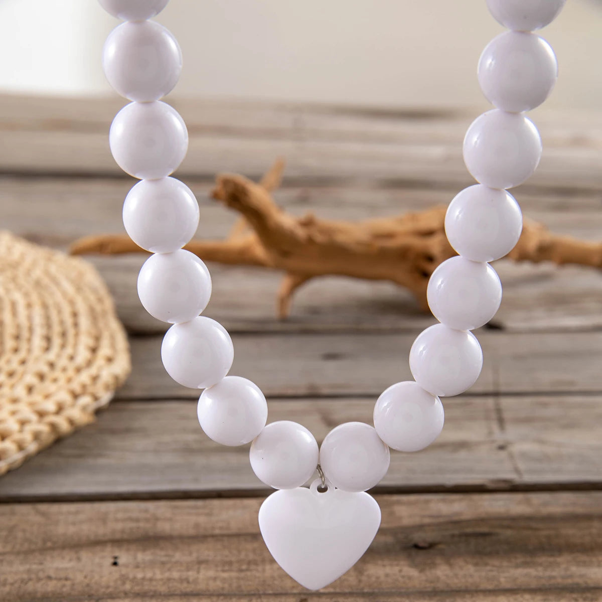 Scarlet Bead Necklace