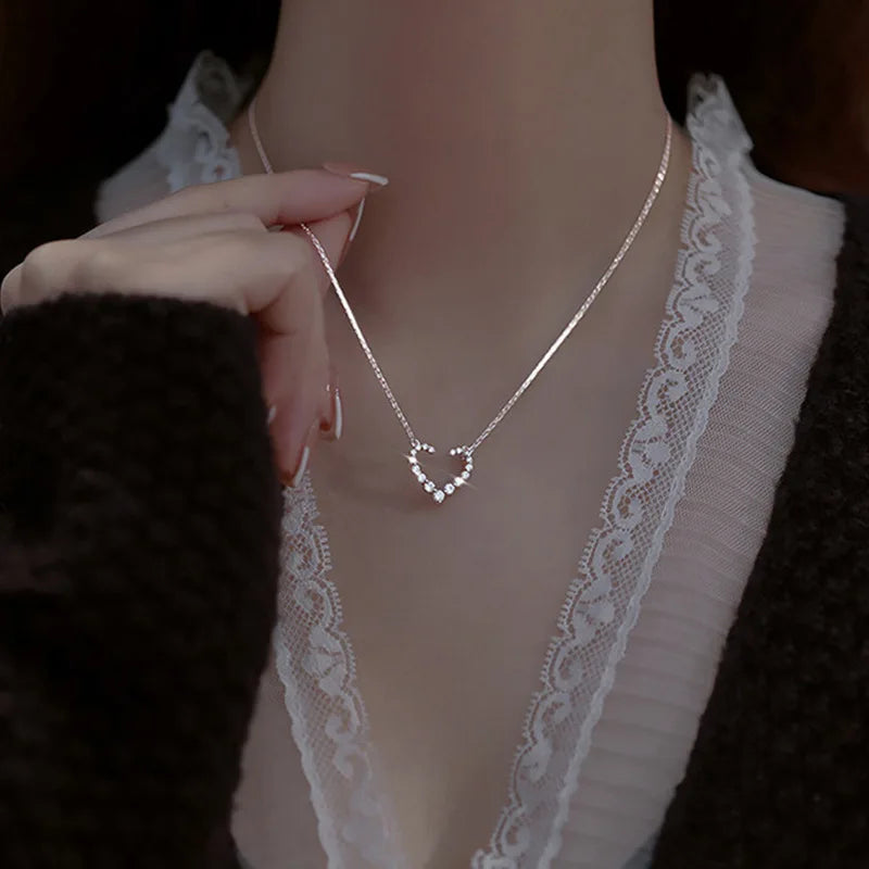 Elegant Double Layer Butterfly Necklace