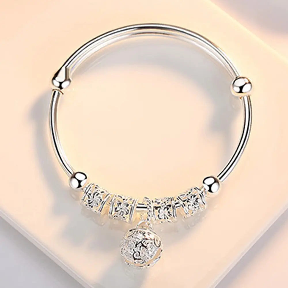 Eternal Bloom Silver Bracelet