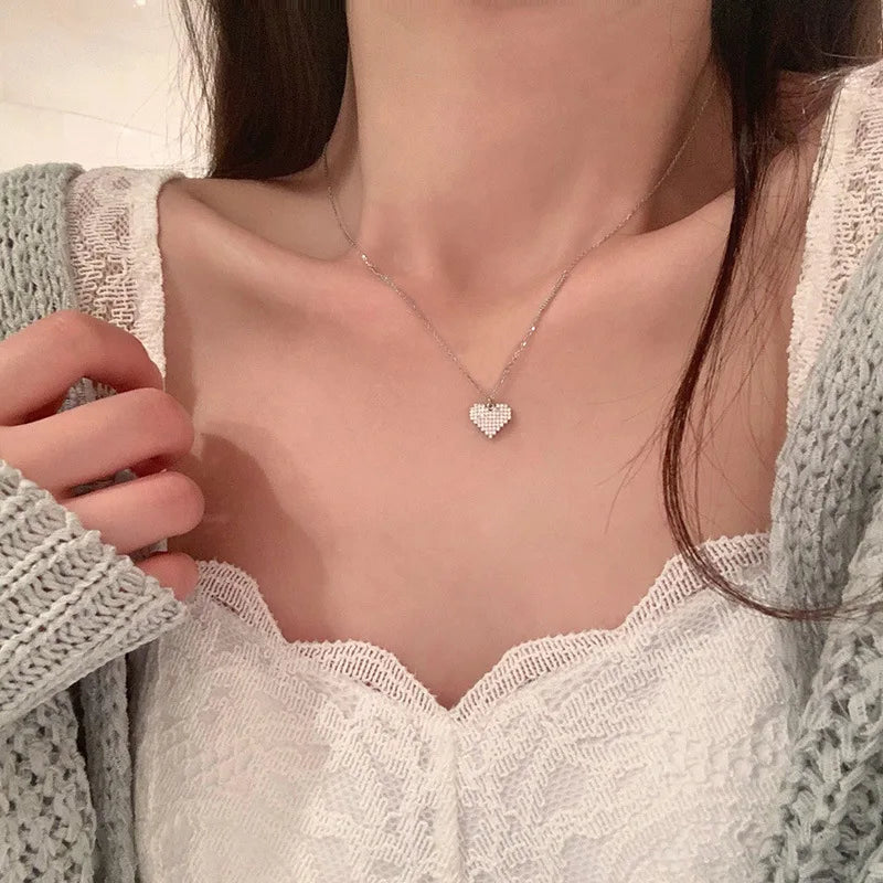 Silver Butterfly Pendant Necklace